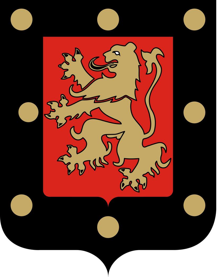 Das Wappen von Mauléon.