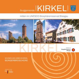 Titelseite der Bürgerbroschüre der Gemeinde Kirkel