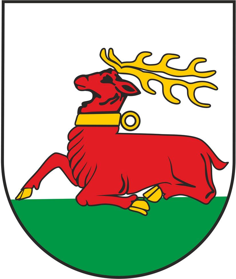 Das Wappen von Wielen.