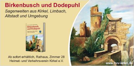 Ansicht des Sagenbuches Birkenbusch und Dodepuhl